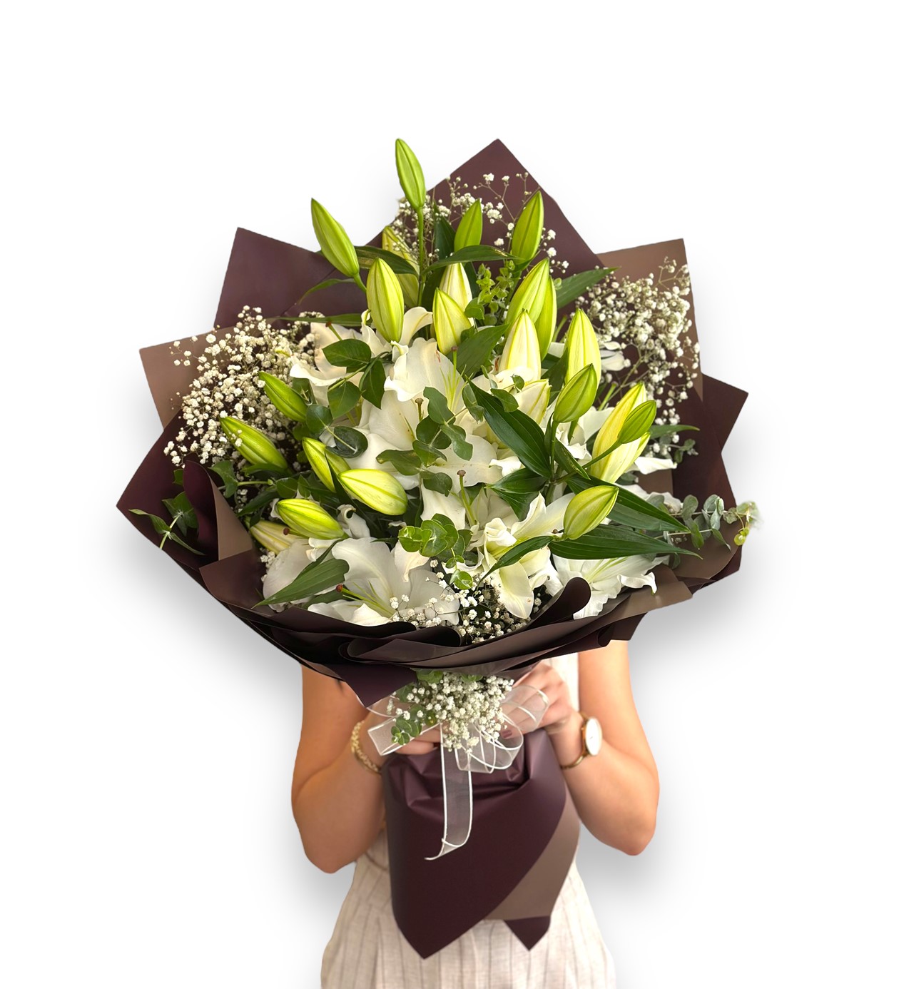 Dolgun Lilyum Buketi